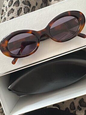 Gentle Monster x Maison Margiela MM005 Tortoise Oval Sunglasses